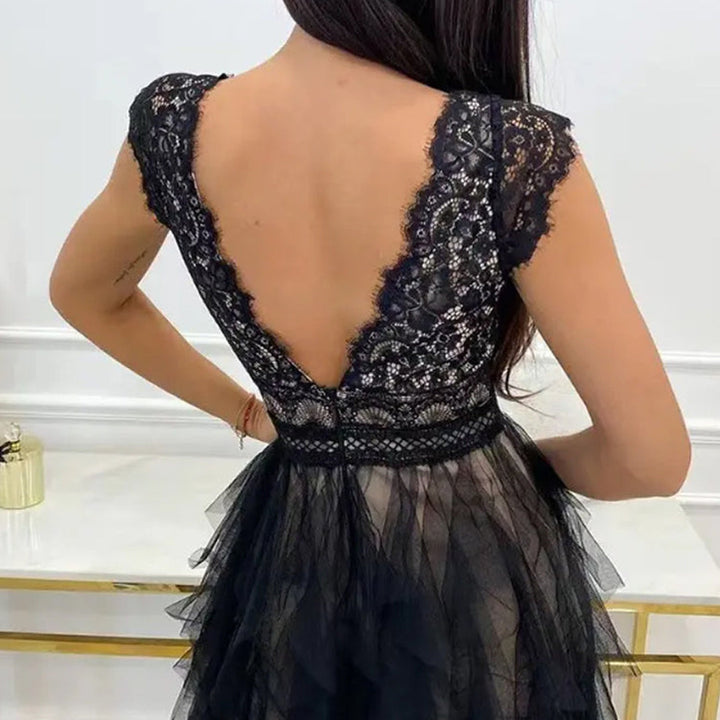 Darya | Damen Stilvoll Sommerkleid | Mini