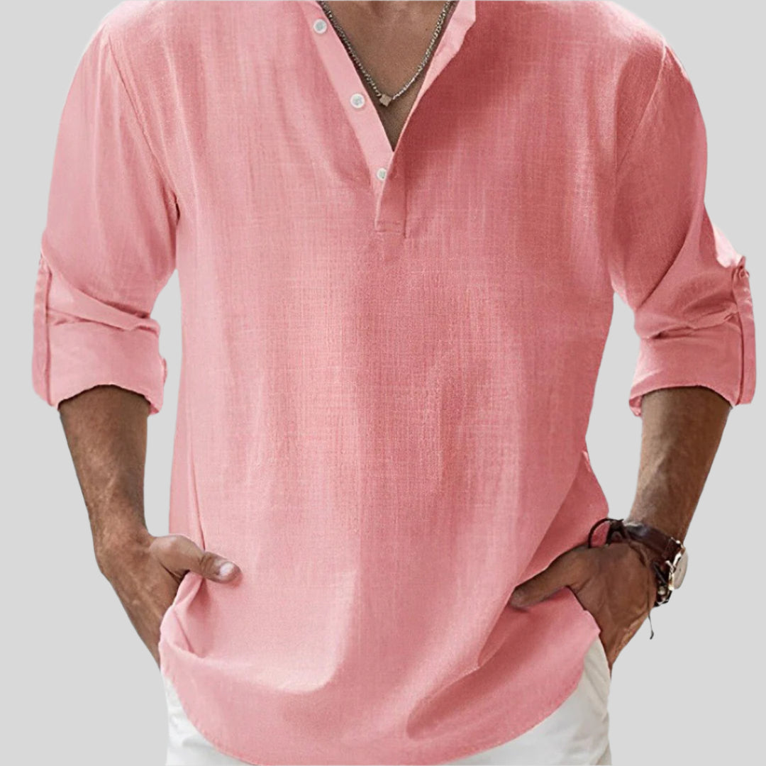 Philipp | Herren Elegantes Sommerhemd | Langarm