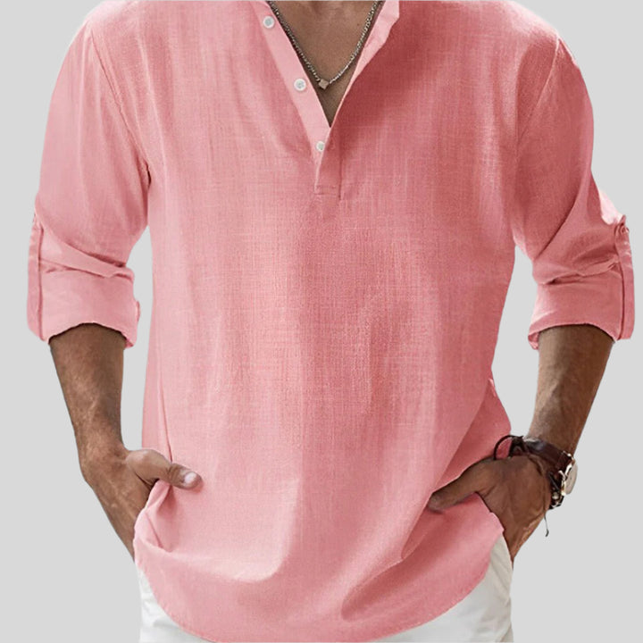 Philipp | Herren Elegantes Sommerhemd | Langarm