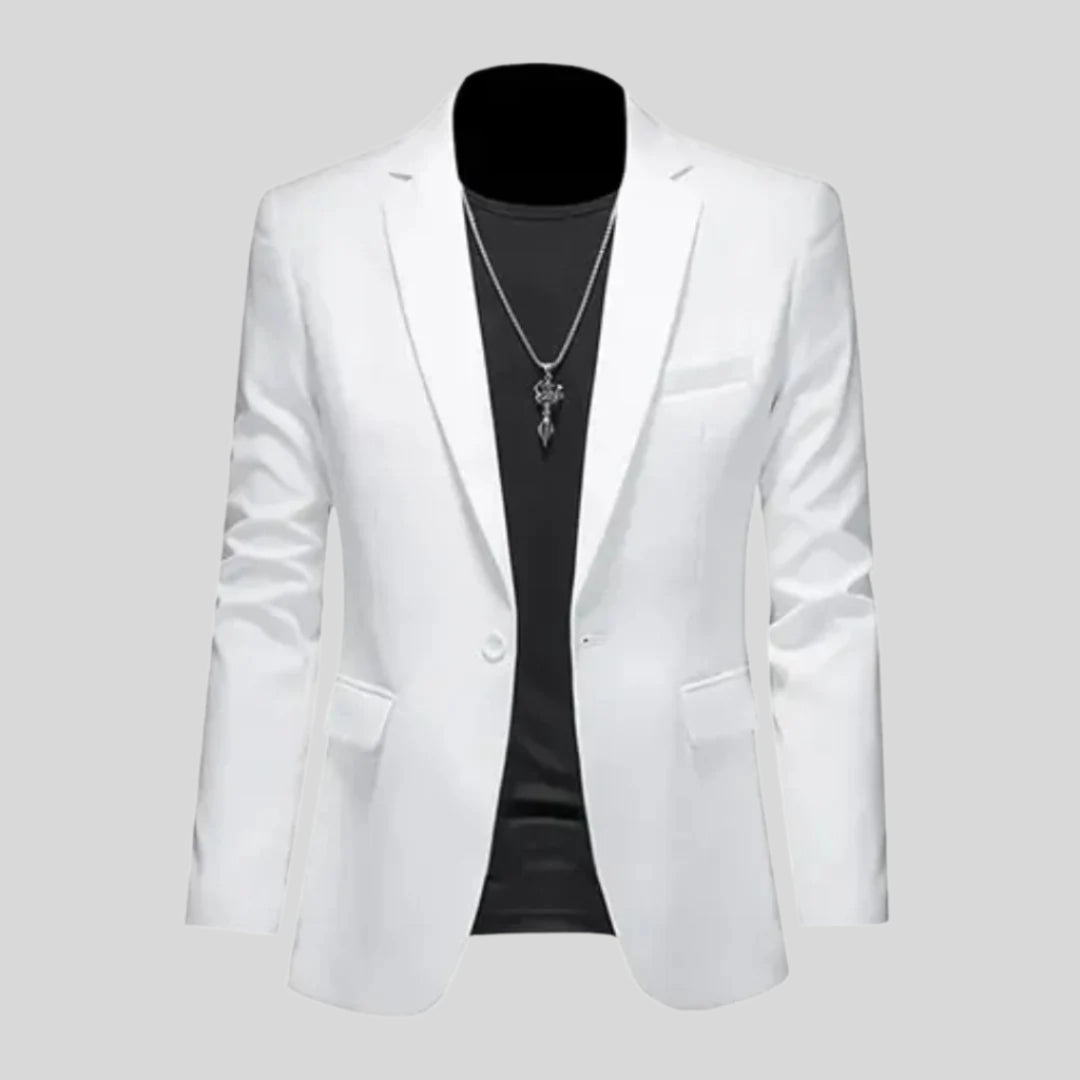 Campbell | Herren Klassischer Formeller Blazer | Langarm