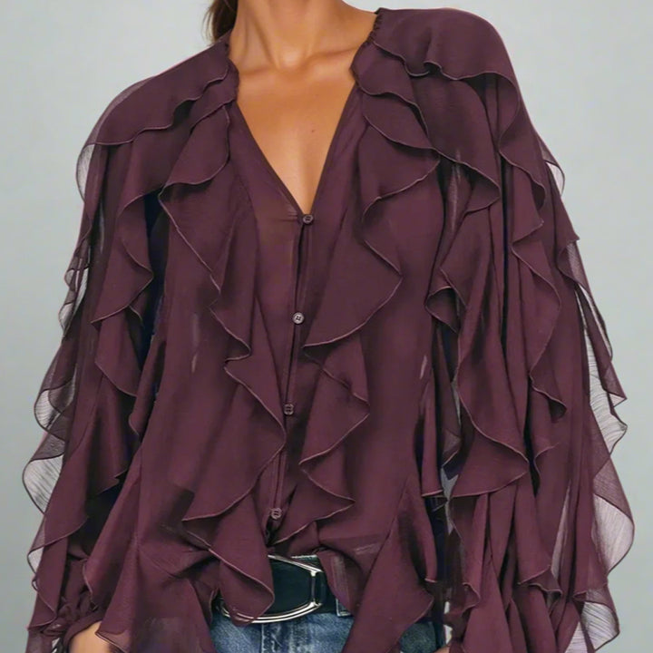 Elegante Leichte Bluse | Trendig