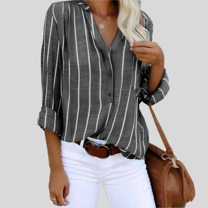 Lässige Bluse | Langarm