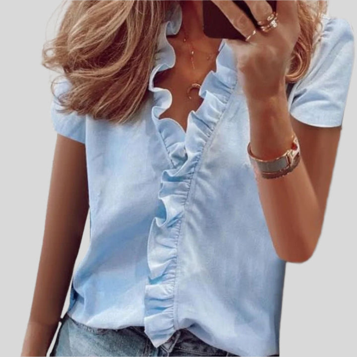 Elegante Bluse | Langärmelig