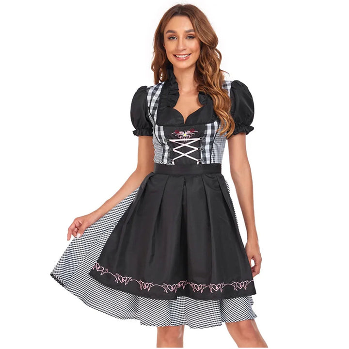 Traditionelles Oktoberfest Dirndl Kleid | Mini