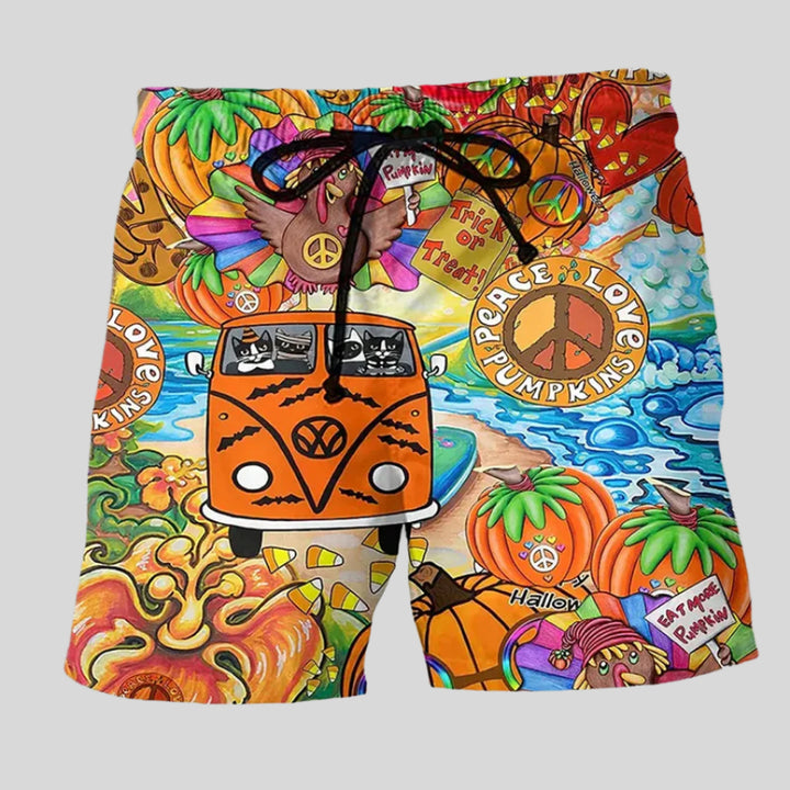Emil | Herren Bequem Bade Kurze Hosen | Sommer