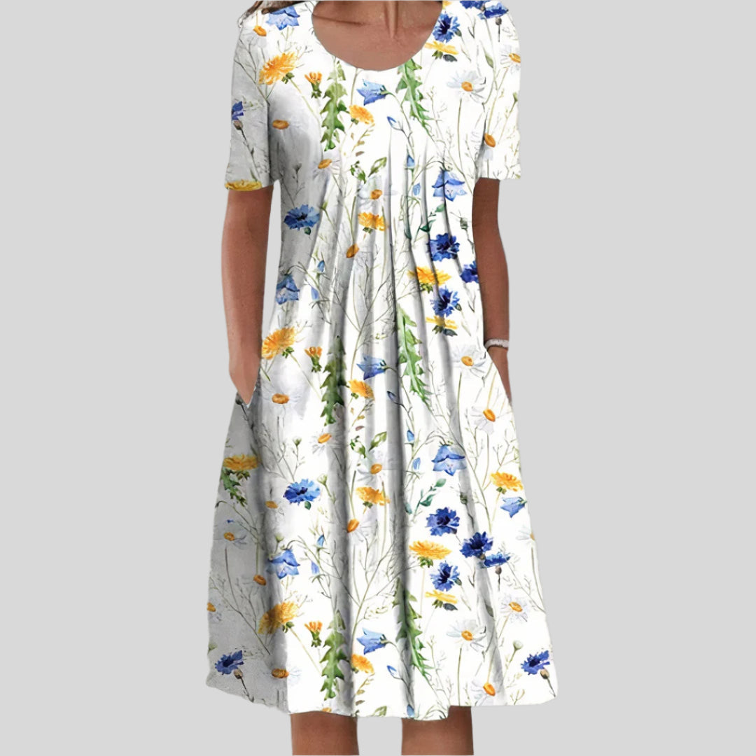 Elegantes Sommerkleid | Midi