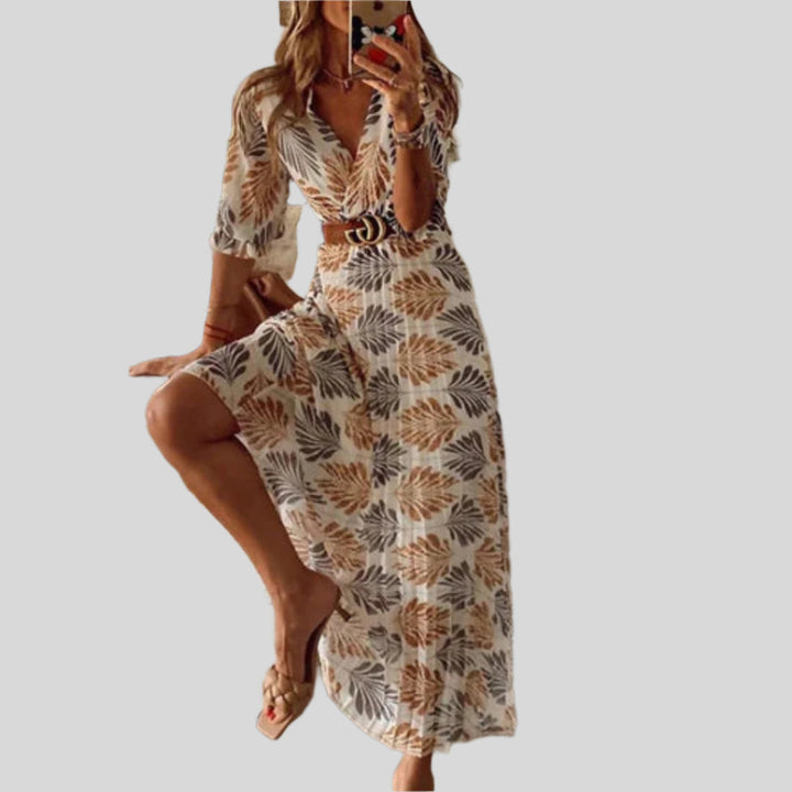 Kendra | Damen Elegant Sommerkleid | Maxi