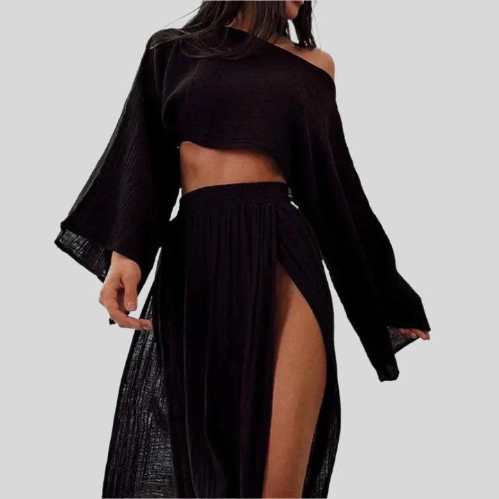 Alexia | Damen Elegantes Zweiteiliges Set | Sommer