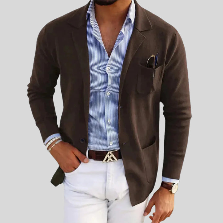 Theodor | Herren Eleganter Blazer mit Taschen | Lässig