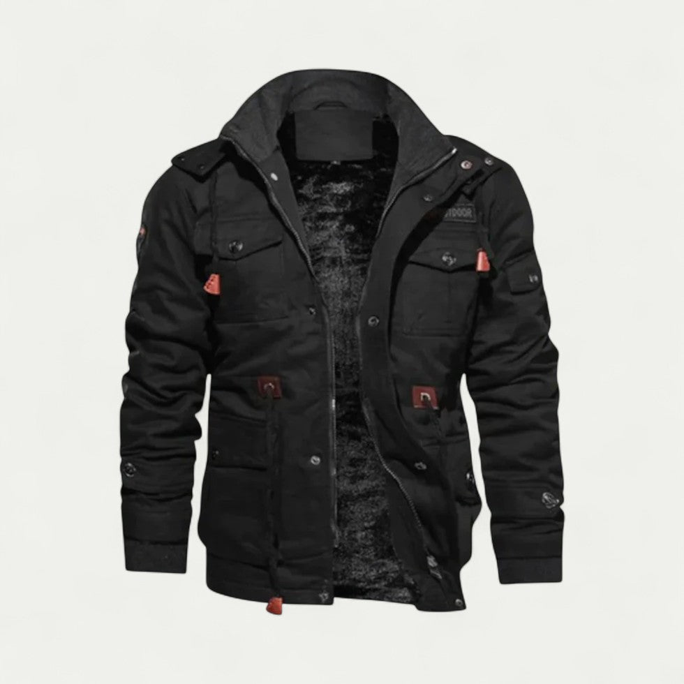 Gefütterte Utility Jacke für Herren