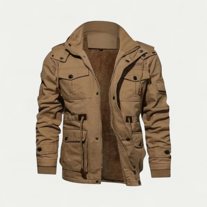 Gefütterte Utility Jacke für Herren