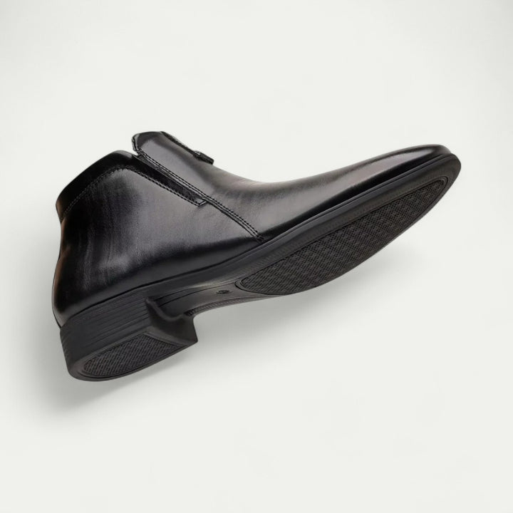 Elegante Orthopädische Herren Stiefeletten mit Reißverschluss