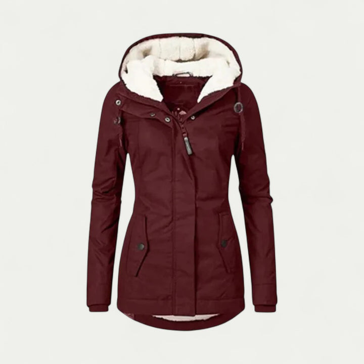 Wärmende Damen Winterjacke mit Weichem Fleecefutter