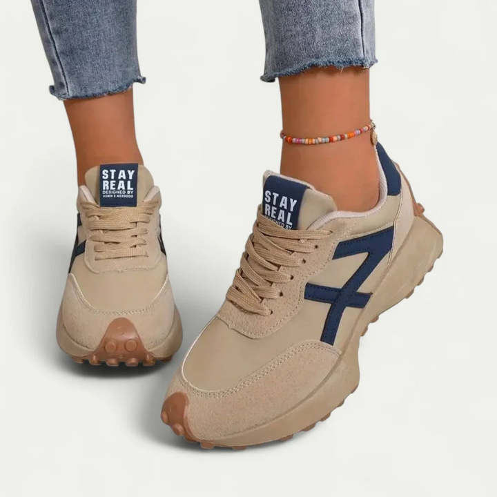 Orthopädische Damen Sneakers mit Leichtgewicht und Stoßdämpfung