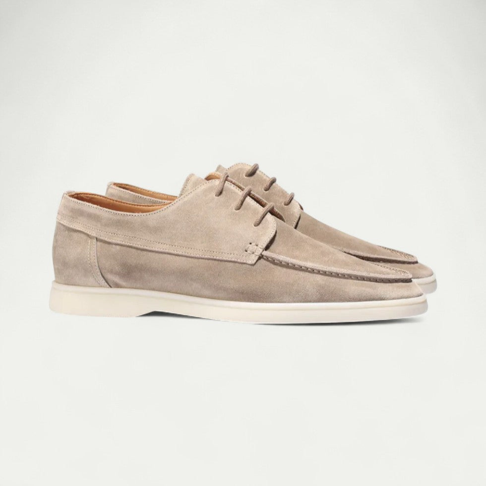 Orthopädische Wildleder Freizeitschnürschuhe