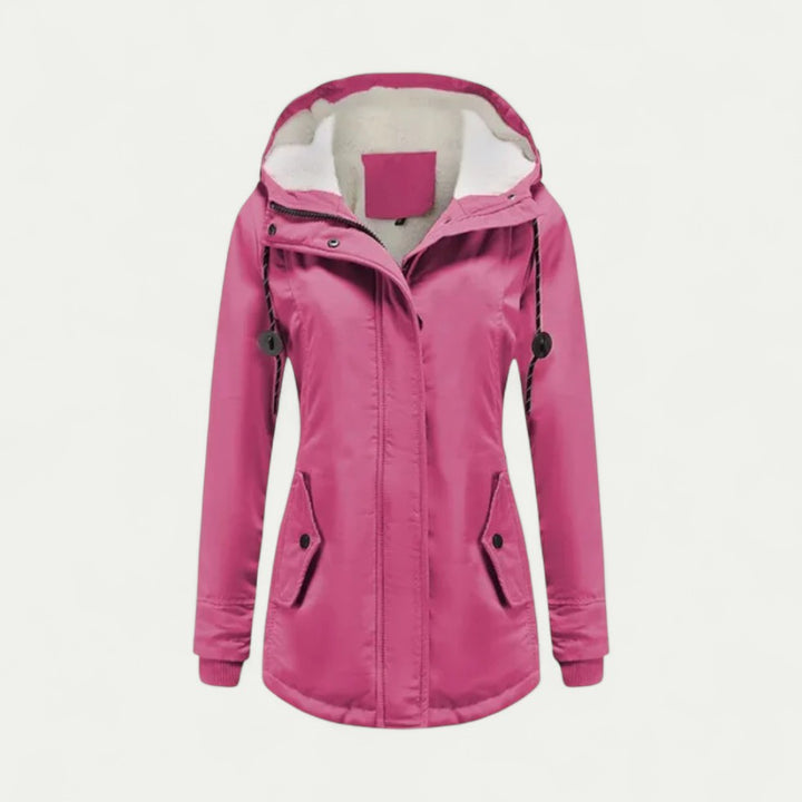 Wärmende Damen Winterjacke mit Weichem Fleecefutter