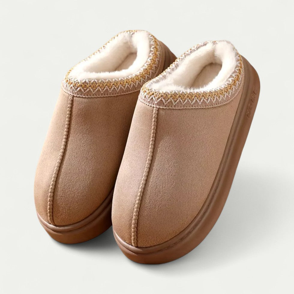 Orthopädische Herren Hausschuhe mit Weichem Warmfutter