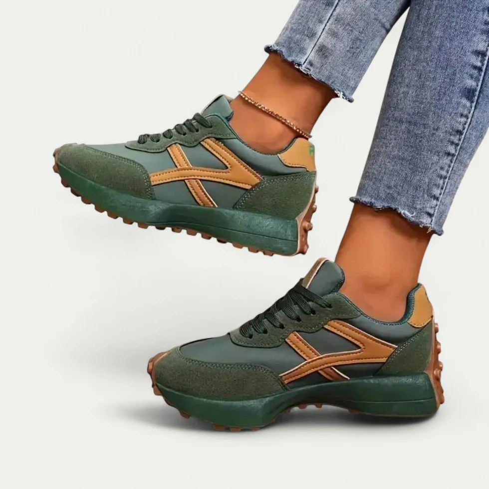 Orthopädische Damen Sneakers mit Leichtgewicht und Stoßdämpfung