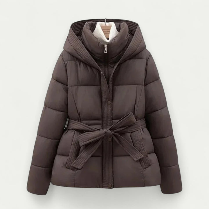 Elegante gesteppte Winterjacke für Damen
