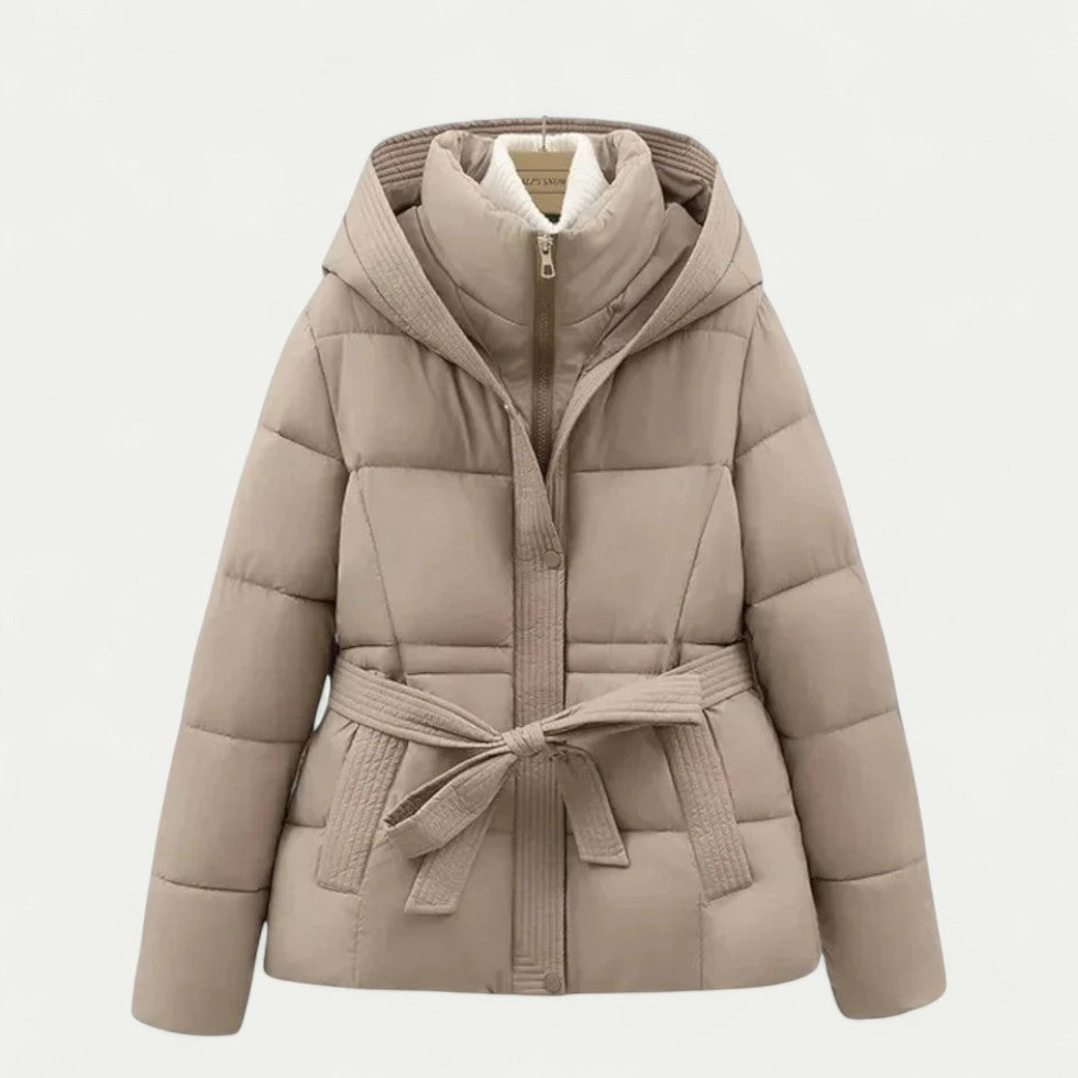 Elegante gesteppte Winterjacke für Damen