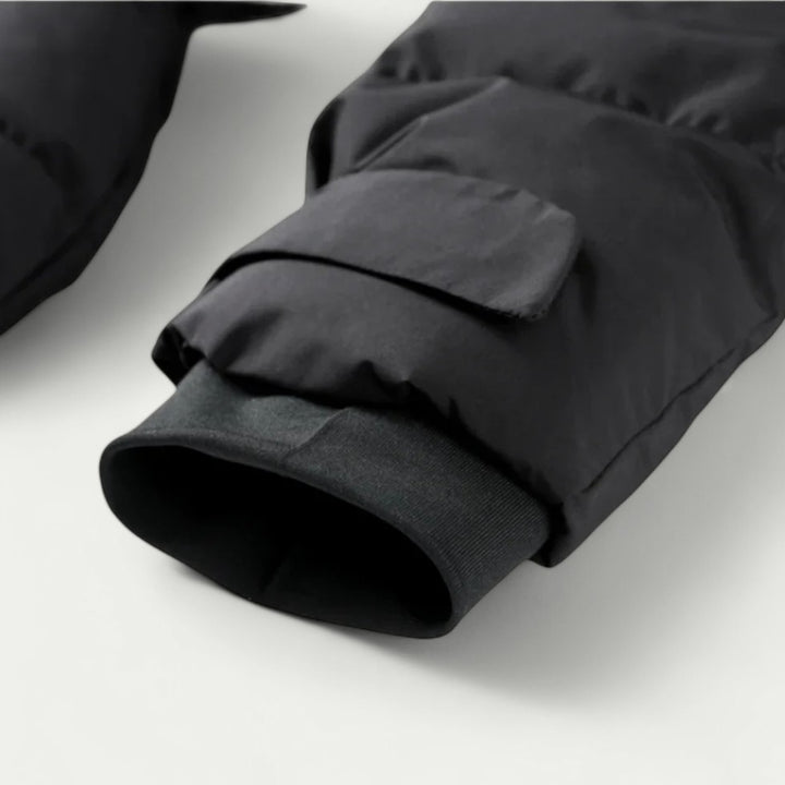 Taillierte Damen Steppjacke mit Abnehmbarer Kapuze