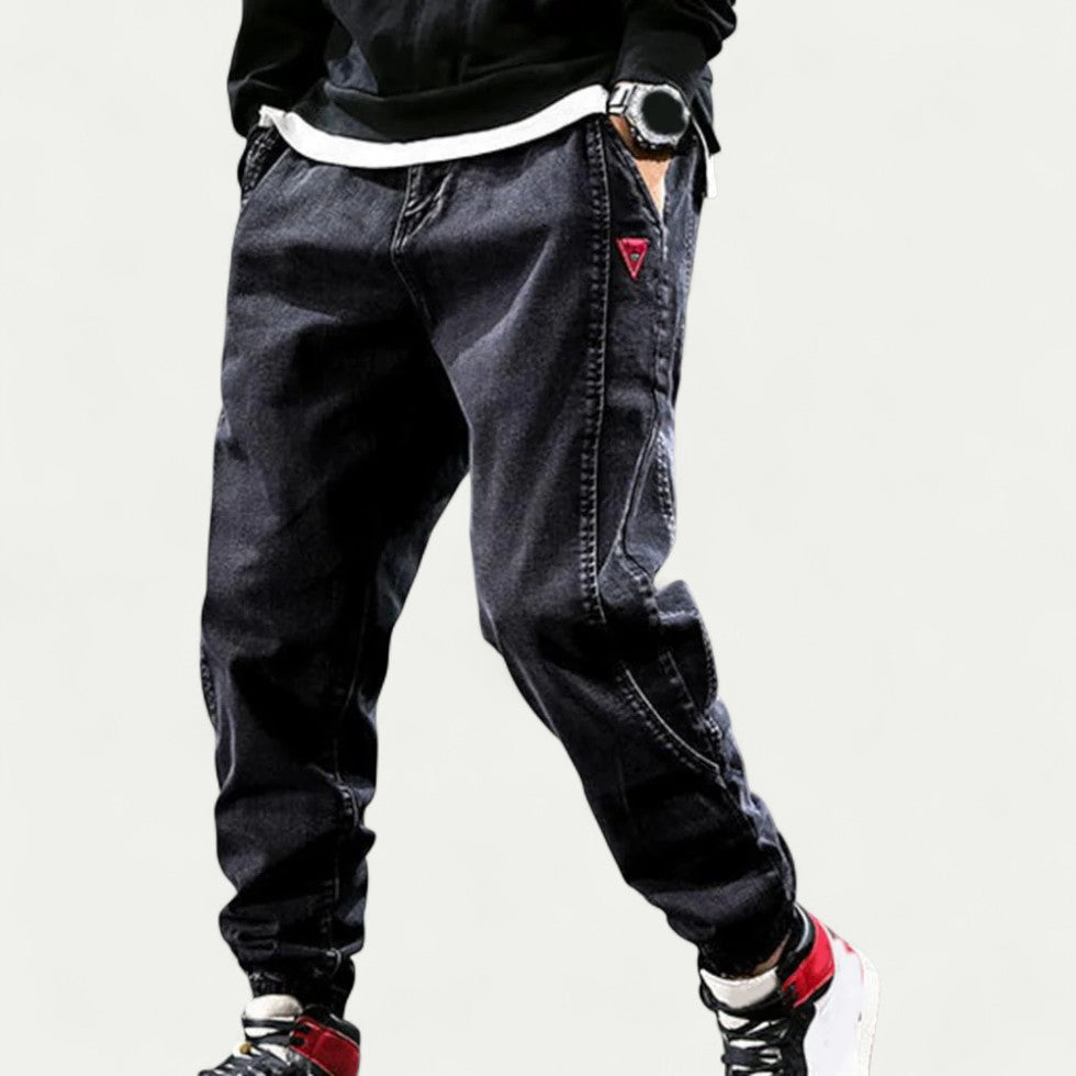 Locker geschnittene Herren Baggy Jeans für Streetwear Looks