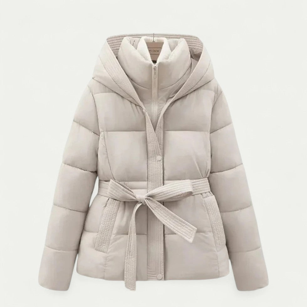 Elegante gesteppte Winterjacke für Damen