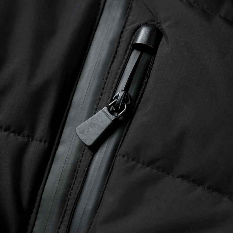 Taillierte Damen Steppjacke mit Abnehmbarer Kapuze