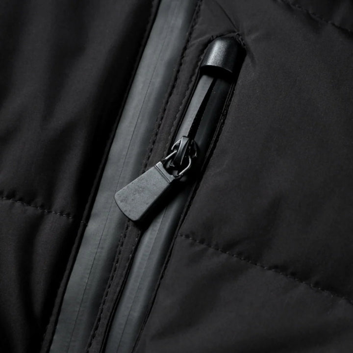 Taillierte Damen Steppjacke mit Abnehmbarer Kapuze