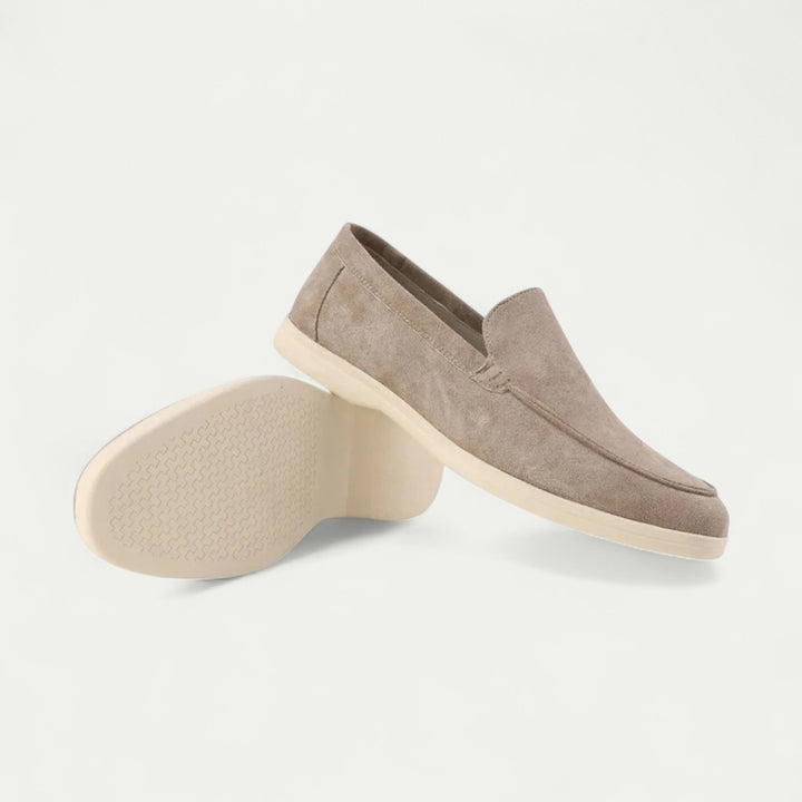 Orthopädische Herren Loafer aus Wildleder für Alltag