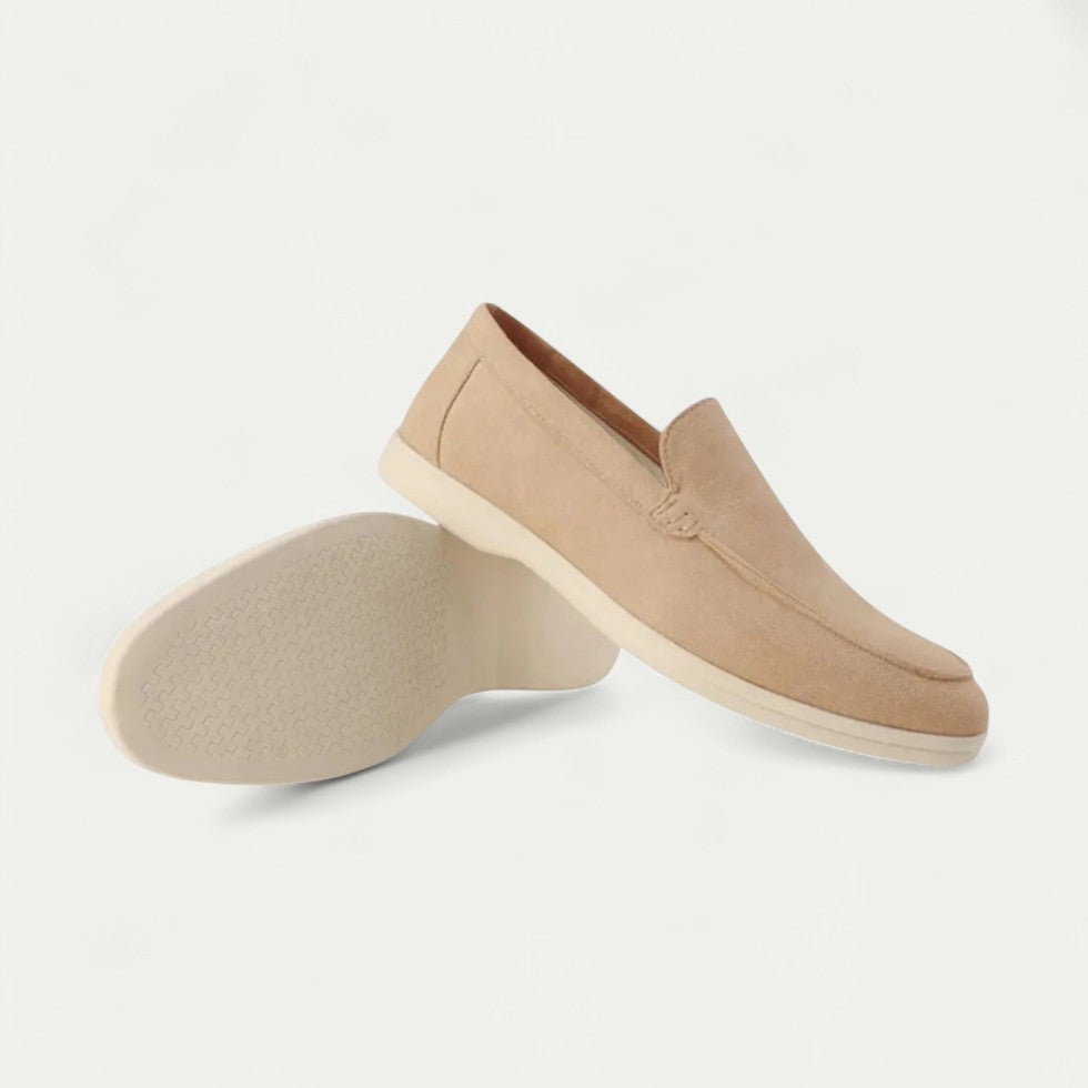 Orthopädische Herren Loafer aus Wildleder für Alltag