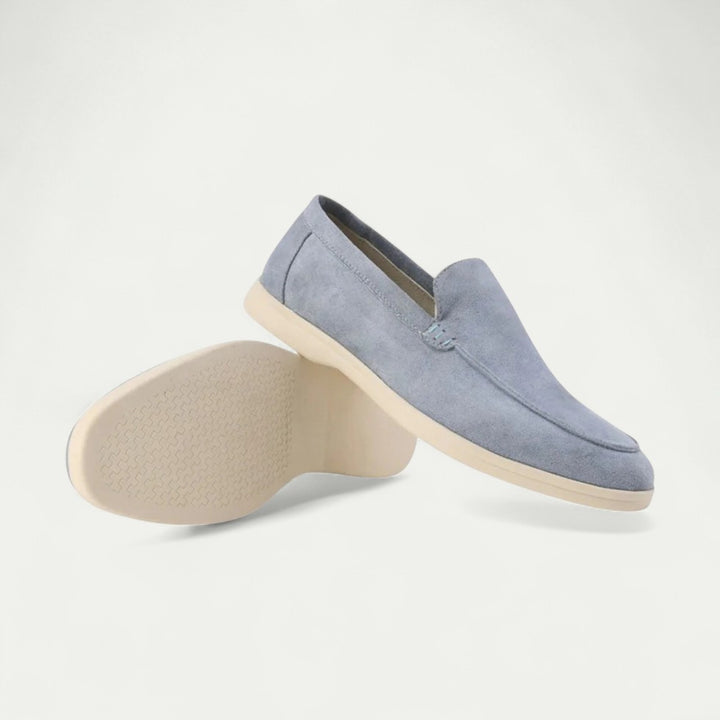 Orthopädische Herren Loafer aus Wildleder für Alltag