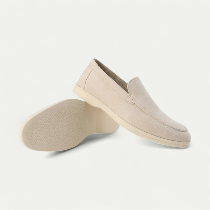 Orthopädische Herren Loafer aus Wildleder für Alltag