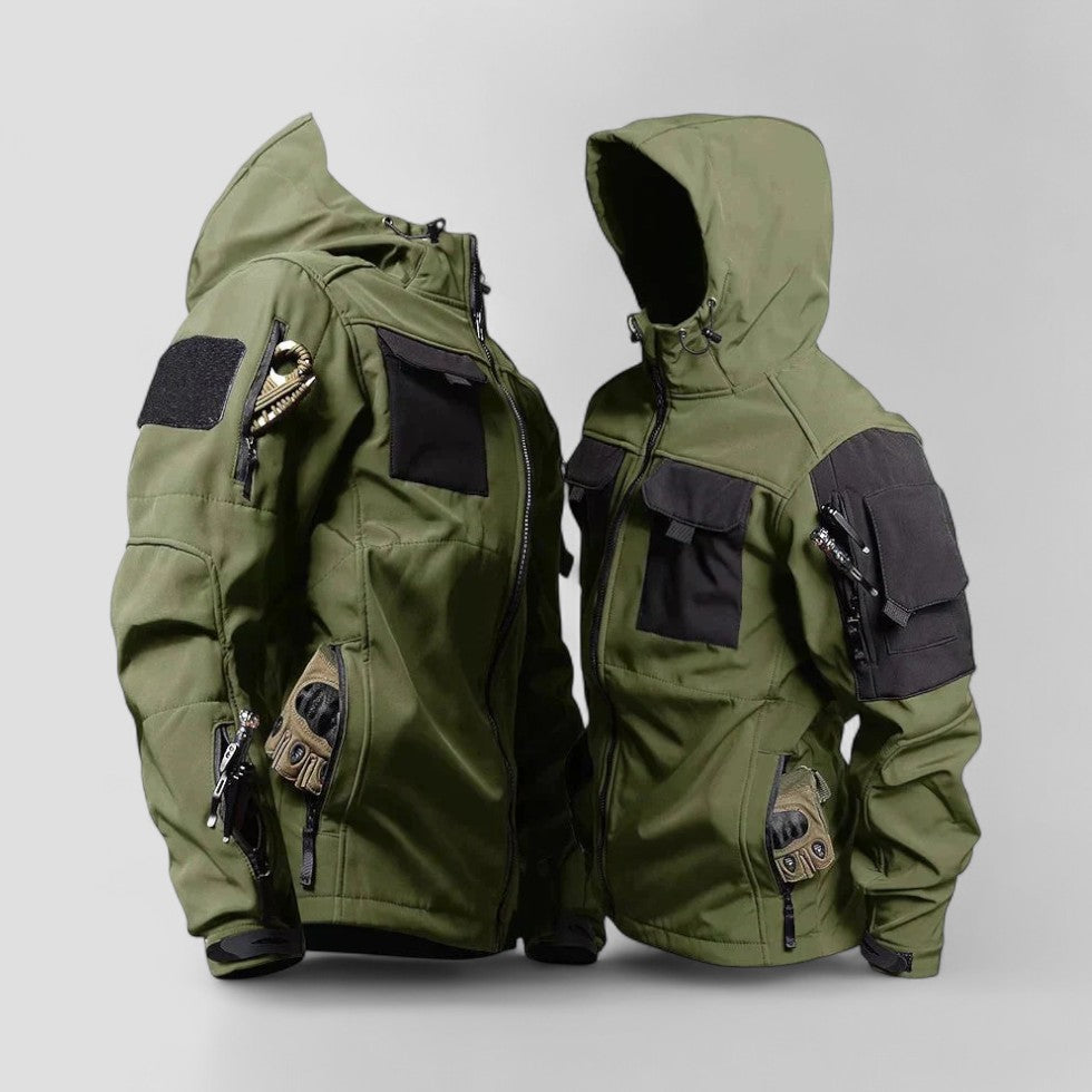 Taktische Wasserdichte Herrenjacke mit Kapuze