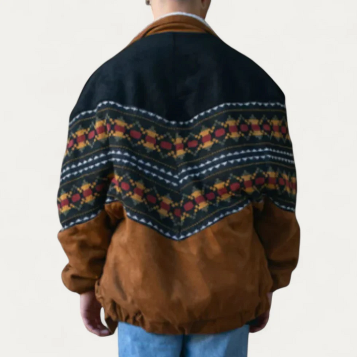 Vintage Winterjacke mit Fleece für Herren
